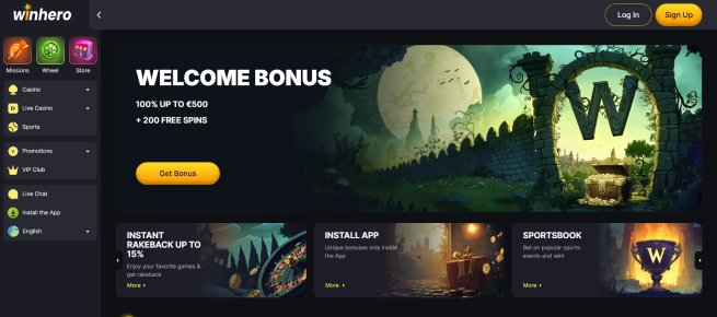 Winhero Deutschland: Jetzt aktivieren und Bonus Codes erhalten, winhero mobile Winhero Deutschland: Jetzt aktivieren und Bonus Codes erhalten, winhero mobile